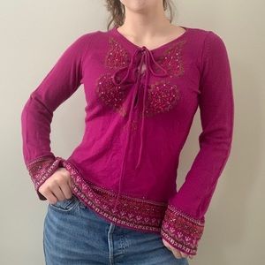 Vintage Banana Republic Boho Sweater 🌷